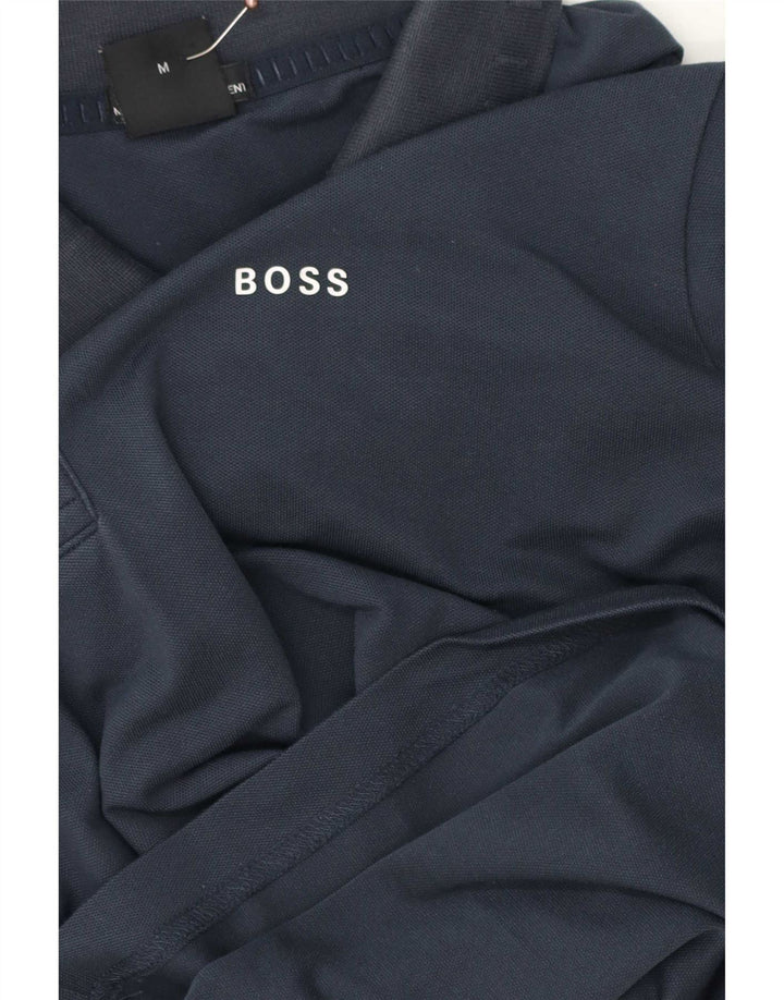Męska koszulka polo Slim Fit Hugo Boss, średni granat