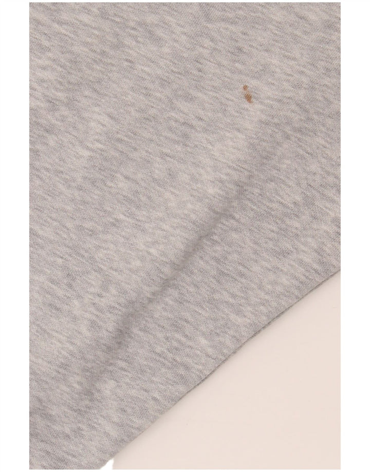 Męska bluza Puma Sweter, duża, szara, nakrapiana bawełna