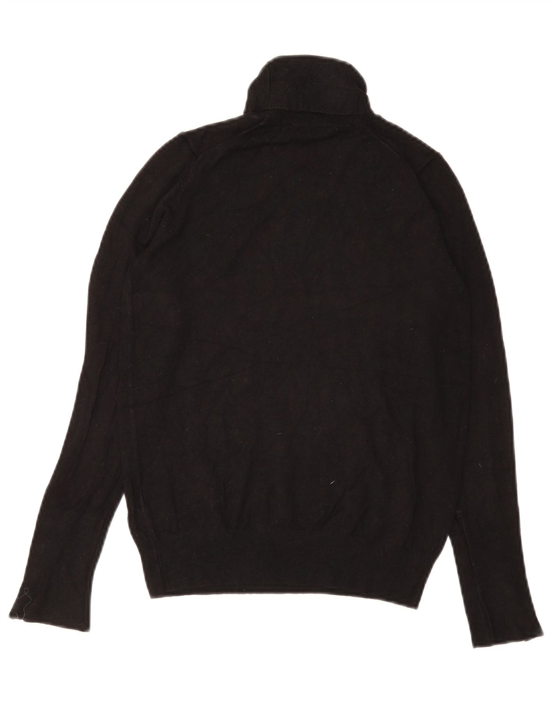 Sweter damski Zara z wywijanym dekoltem UK 8, mały czarny