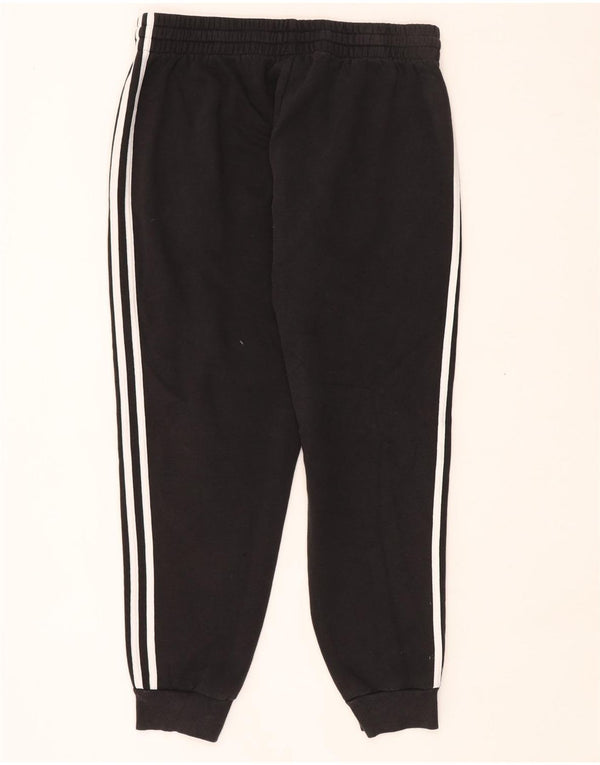 Damskie spodnie dresowe Adidas Joggers UK 16, duże, czarne, bawełniane
