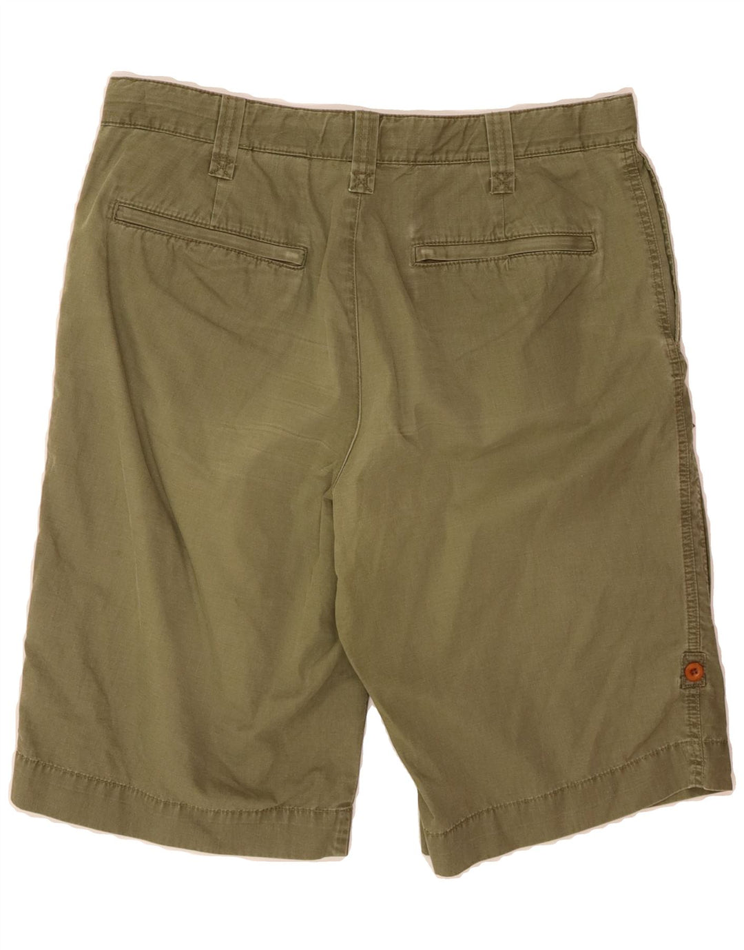 EDDIE BAUER Mens Cargo Shorts W33 Medium Green Cotton Vintage Eddie Bauer and Second-Hand Eddie Bauer from Messina Hembry 