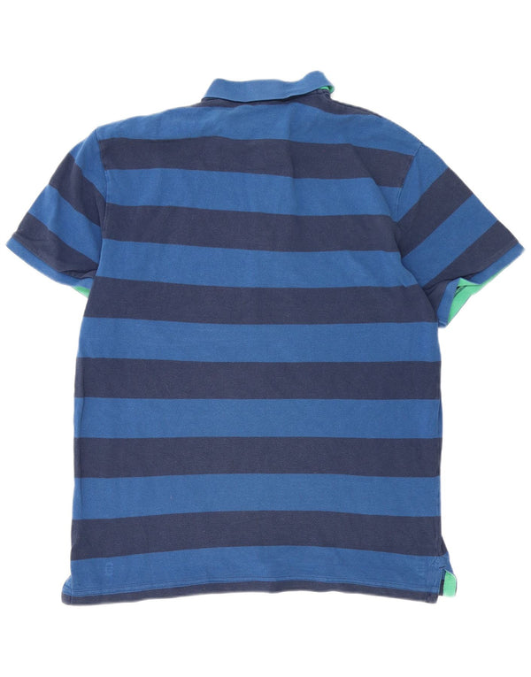 Męska koszulka polo Gap 2XL, bawełniana w granatowe paski