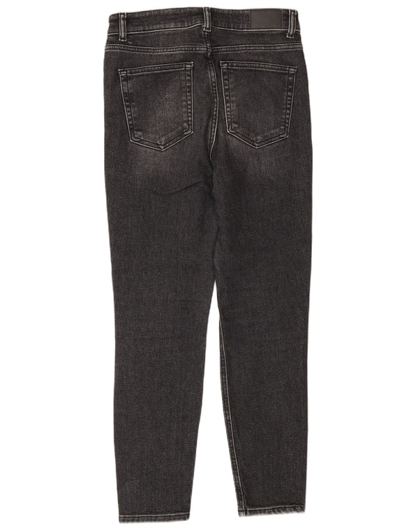 Damskie jeansy skinny z wysokim stanem Zara EU 40 Medium W30 L28 Szare