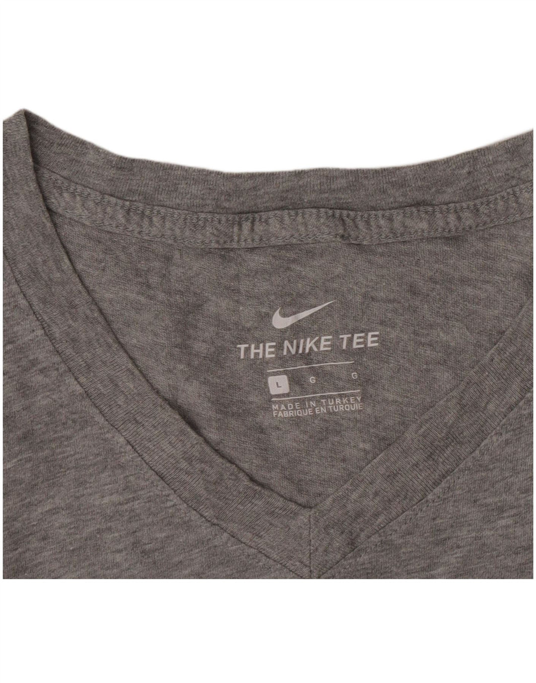 Męski T-shirt Nike, duży, szary