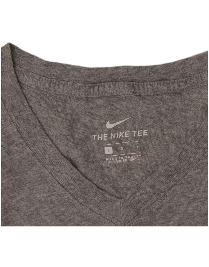 Męski T-shirt Nike, duży, szary