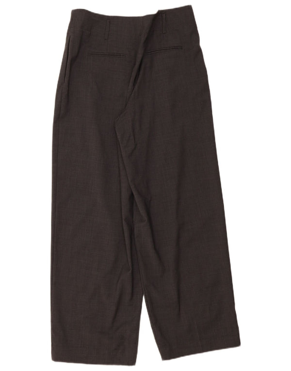 Damskie spodnie garniturowe Massimo Dutti z wysokim stanem EU 40 Medium W30 L29 Szare