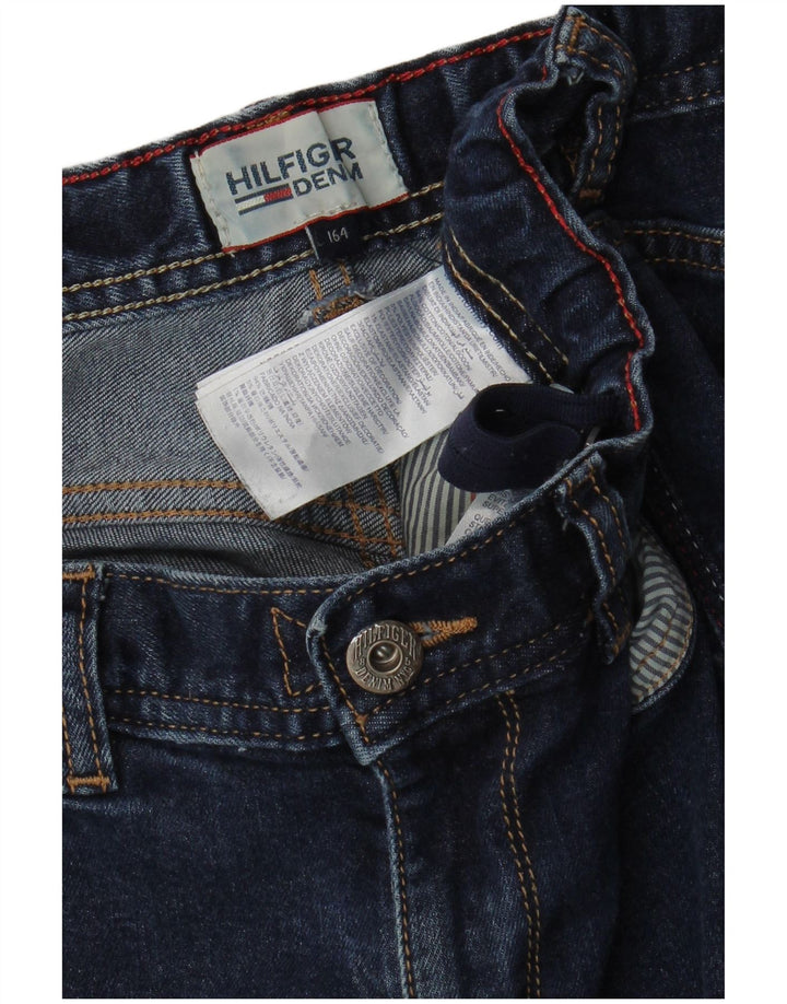 TOMMY HILFIGER Dżinsy chłopięce Skinny 13-14 lat W28 L29 Niebieskie bawełniane