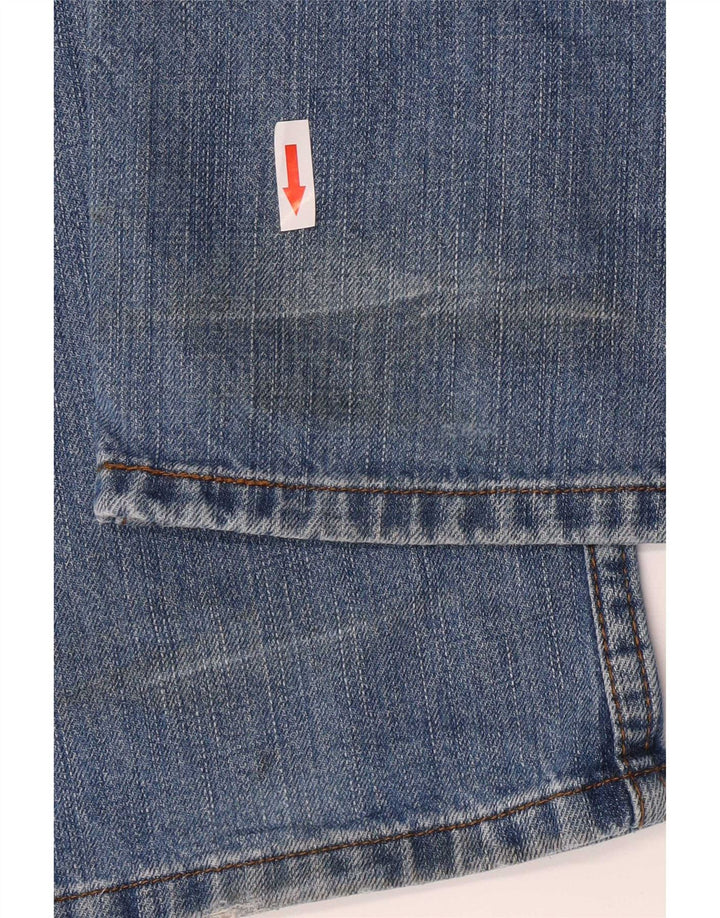 Męskie jeansy Levi's 751 Straight W34 L34 Niebieskie bawełniane