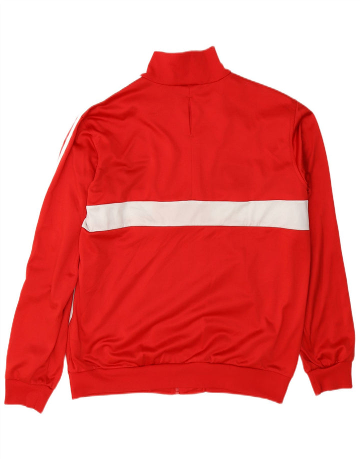 Adidas Męska bluza dresowa Top Jacket Medium Red Colorblock Poliester