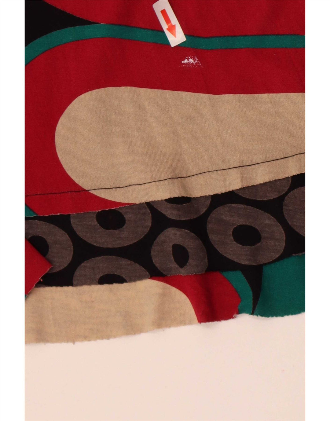 Damska sukienka o linii A Desigual UK 12, średnia, wielokolorowa, geometryczna