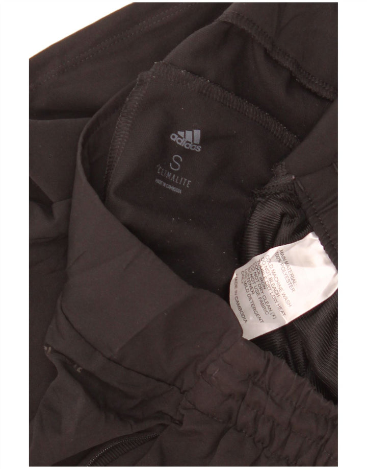 Damskie spodenki sportowe Adidas Climalite UK 10, małe, czarne, poliestrowe