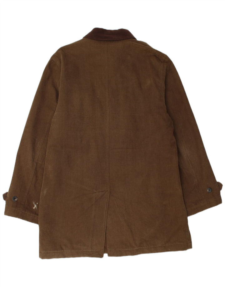 Płaszcz męski Magee UK 42, duży, bawełniany khaki
