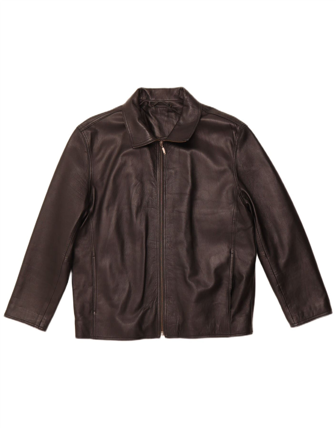 MADDOX Damska kurtka skórzana UK 22 3XL Czarna skóra