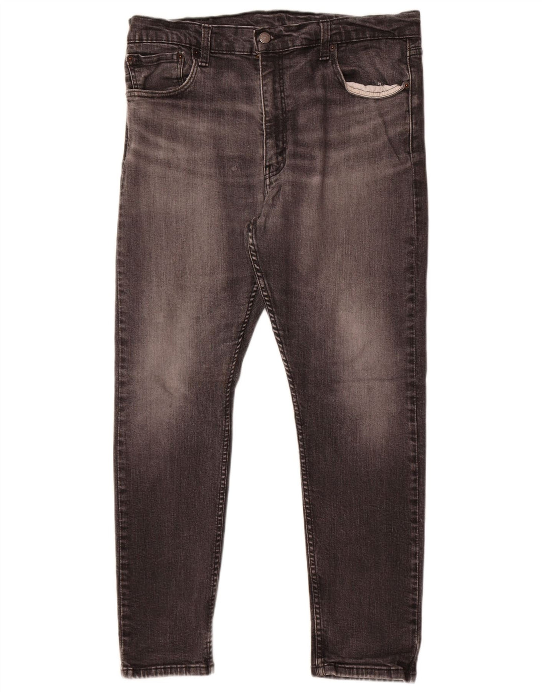 Męskie jeansy Levi's 512 Slim Tapered W38 L30 Szara bawełna