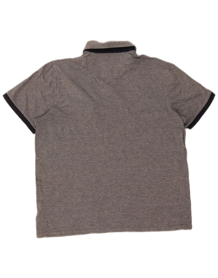 Męska koszulka polo TED BAKER, rozmiar 5 XL, szara, bawełniana