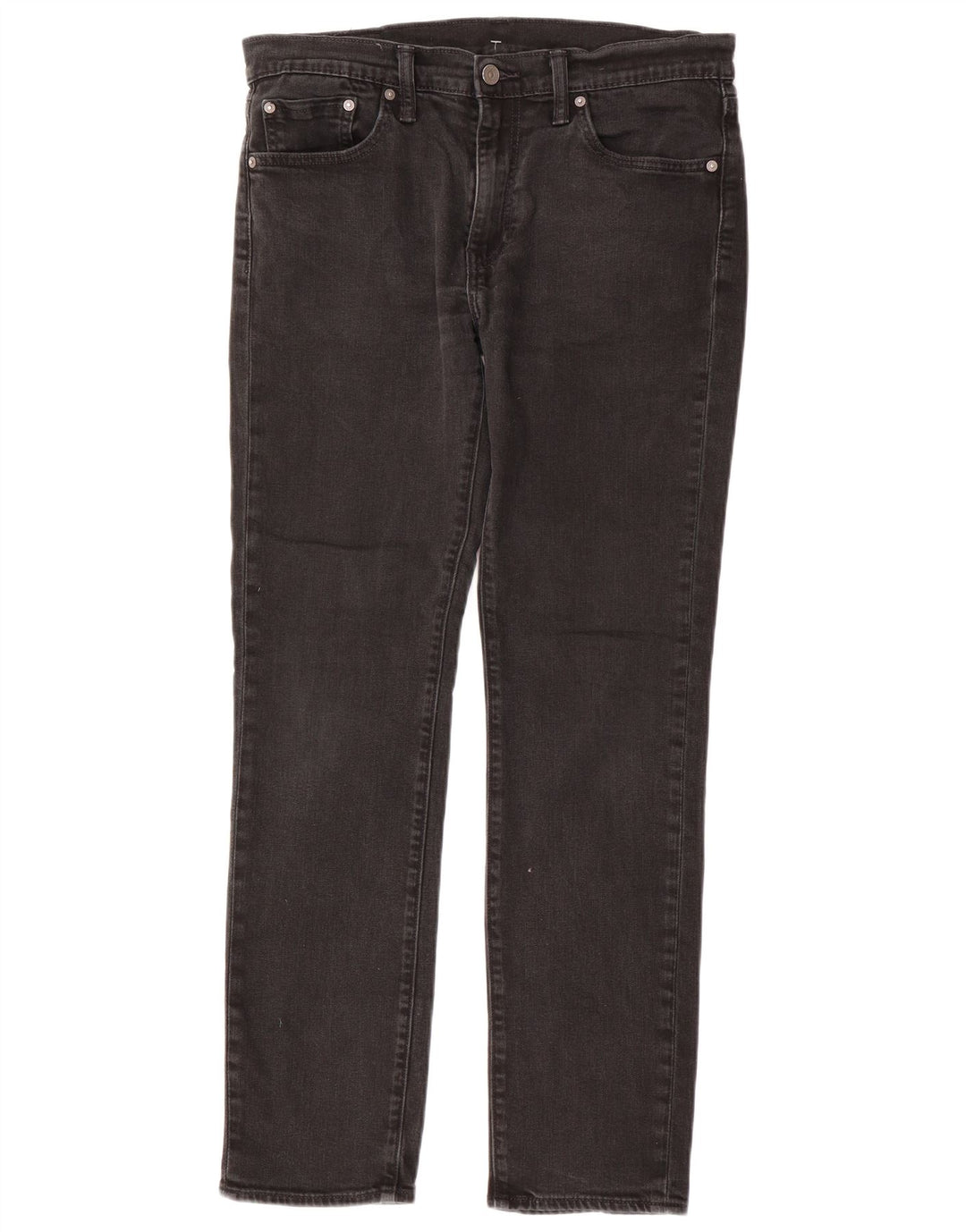 Męskie jeansy Levi's 511 Slim W33 L32 Szara bawełna