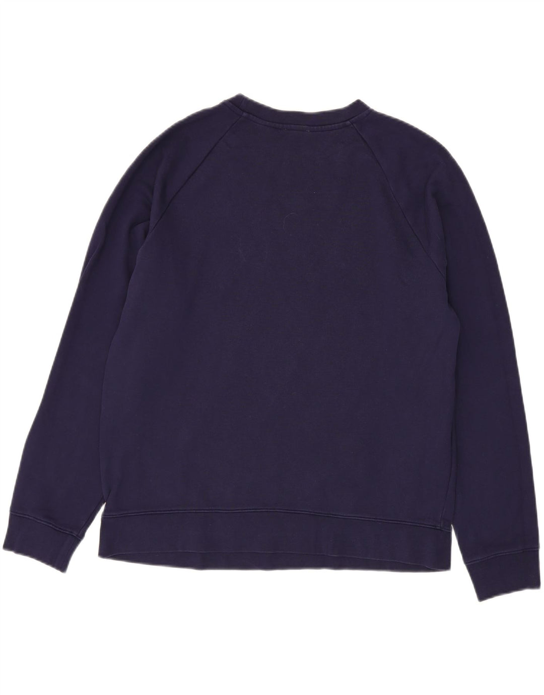 LEVI'S Womens Sweatshirt Jumper UK 16 Large Navy Blue Vintage Levi's and Second-Hand Levi's from Messina Hembry 