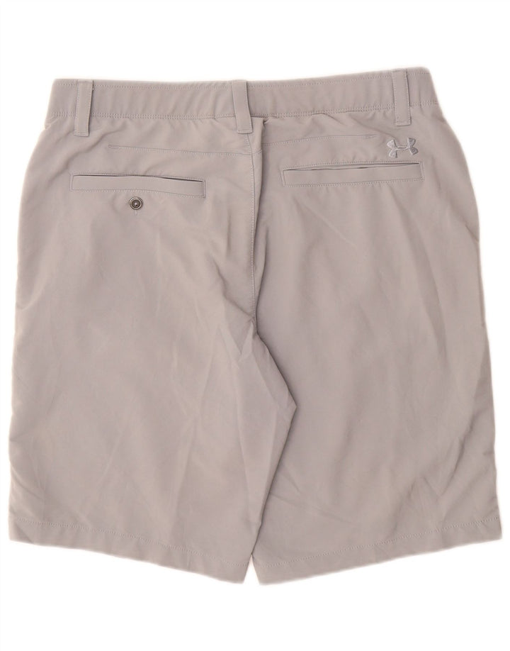 Męskie spodenki Chino UMBRO W34, duże, szare, nylonowe