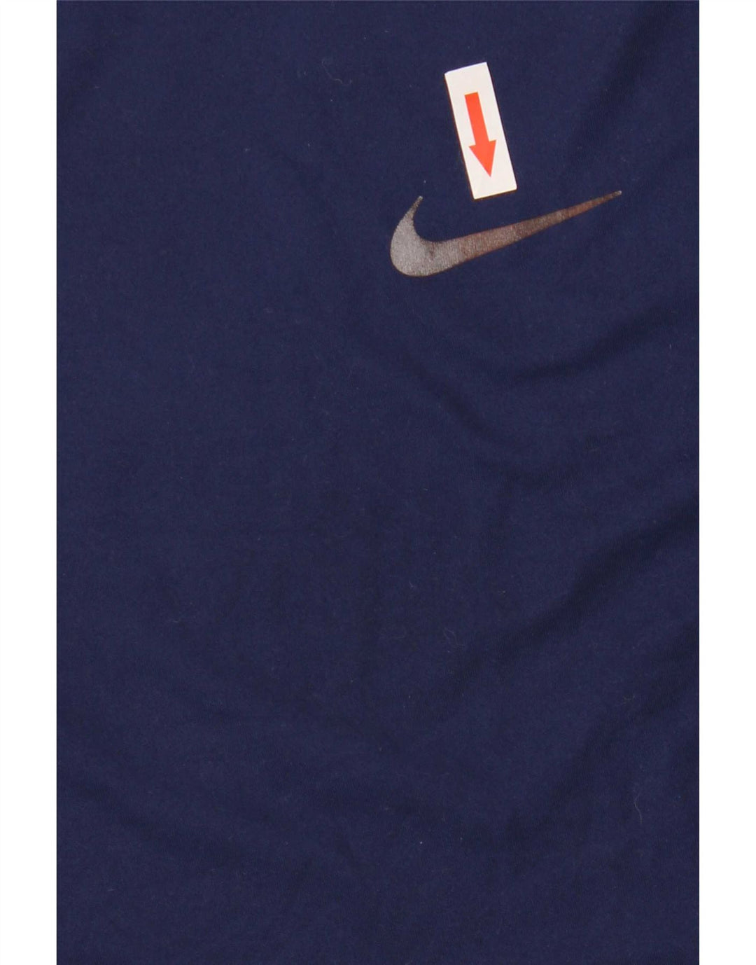 Męska koszulka Nike Dri Fit z długim rękawem, średni granatowy poliester