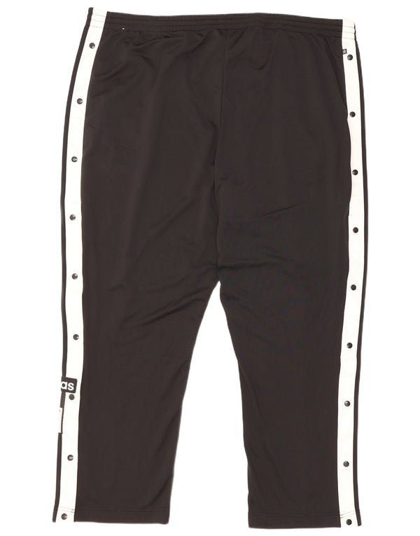Damskie spodnie dresowe Adidas Graphic UK 32/34 4XL Czarne bloki kolorów