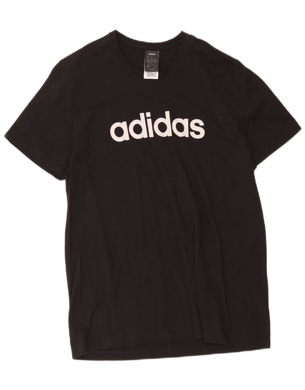Męska koszulka Adidas Tall Graphic Top XL Czarna bawełniana