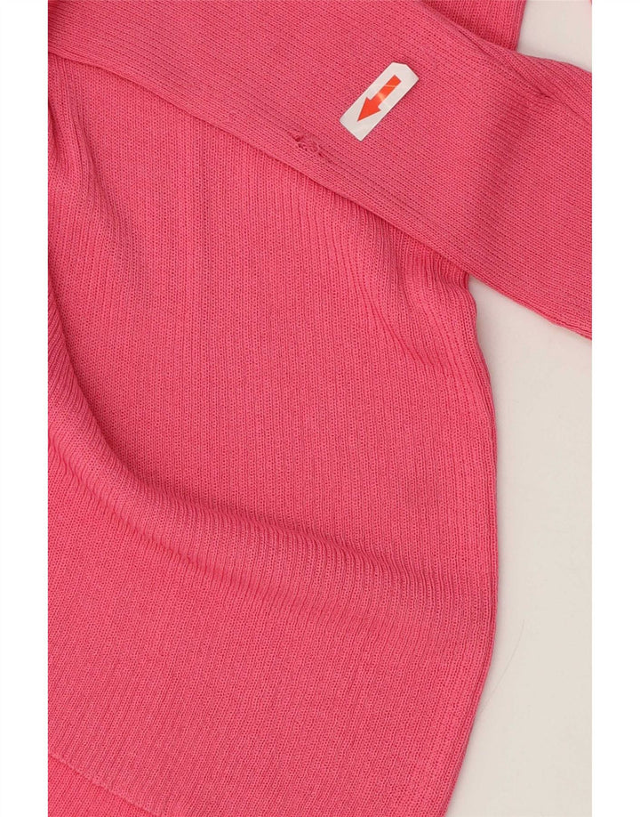 Sweter damski Zara Cardigan UK 14 Średni różowy wiskoza
