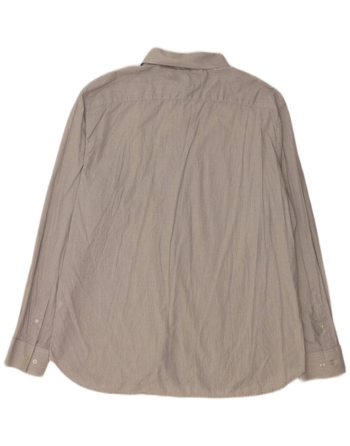 Koszula męska French Connection 2XL Szara, bawełniana w prążki