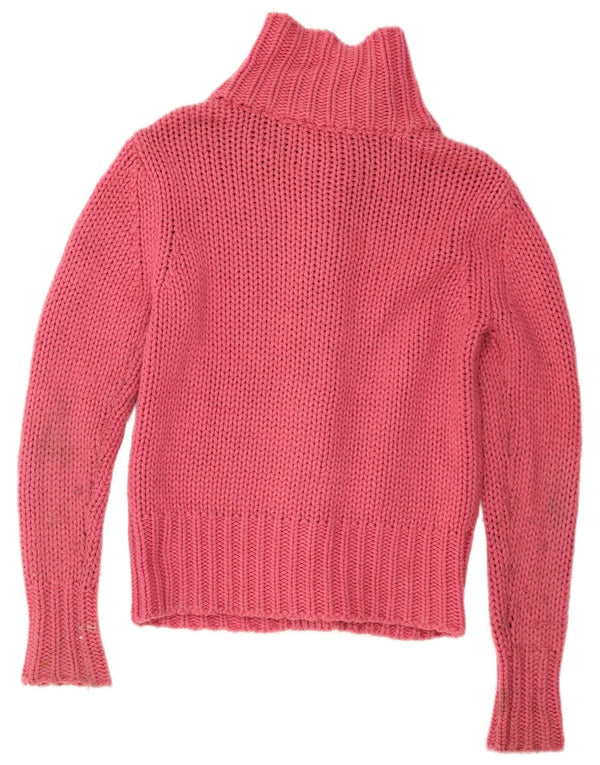 Sweter damski Marks & Spencer o regularnym kroju, UK 8/10, mały, różowy