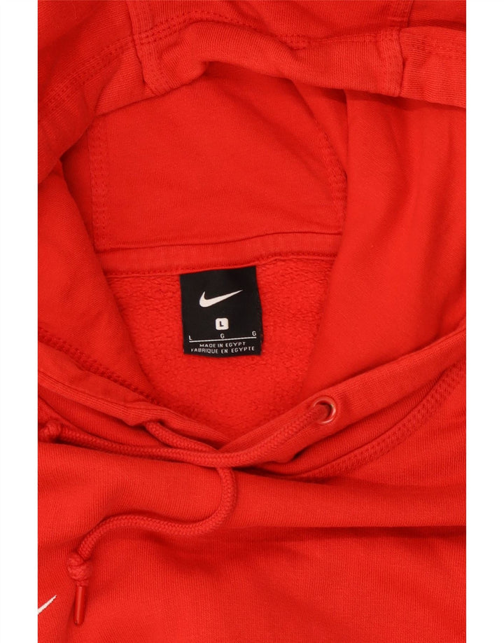 Męska bluza z kapturem Nike, duża, czerwona