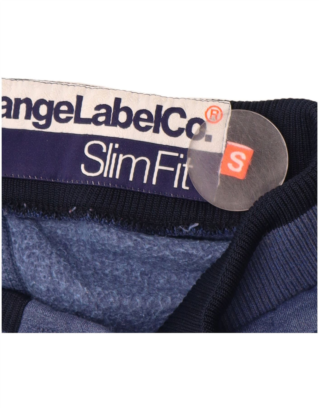 SUPERDRY Męskie spodenki sportowe, małe, granatowe, bawełniane