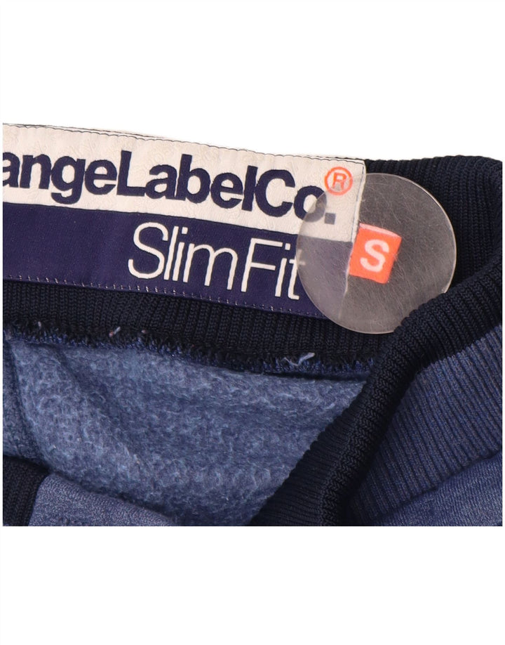 SUPERDRY Męskie spodenki sportowe, małe, granatowe, bawełniane