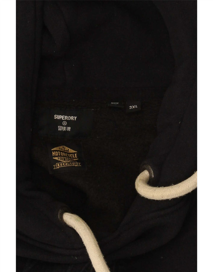 Męski sweter z kapturem Superdry Graphic 3XL w kolorze czarnym