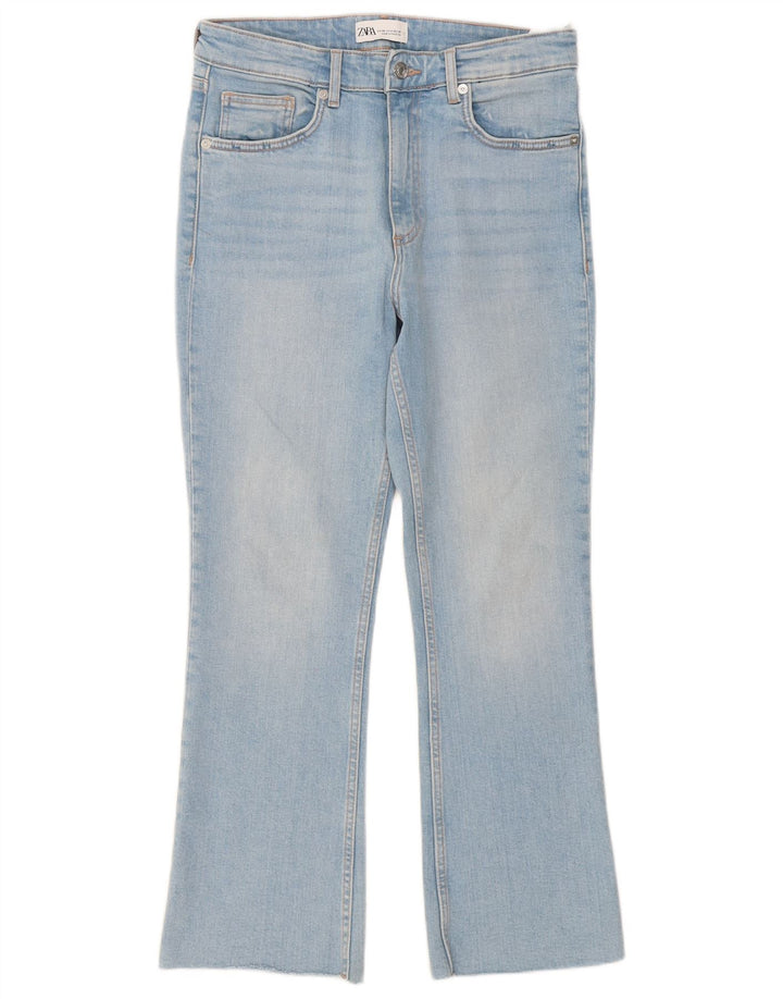 Damskie jeansy Bootcut Zara EU 38 Small W28 L27 Niebieskie