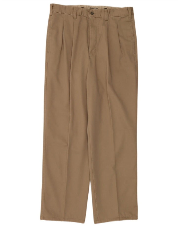 Spodnie męskie Dockers Pegged Chino W33 L32 Beżowe
