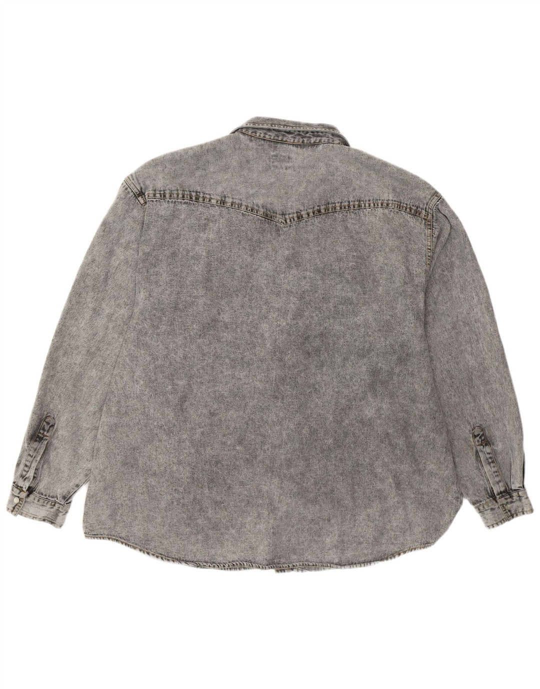 Męska koszula dżinsowa Arizona XL, szara, bawełniana