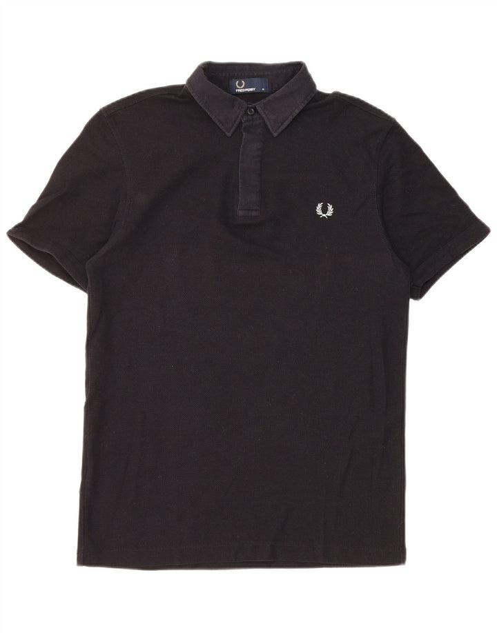 Męska koszulka polo Fred Perry, średnia, granatowa, bawełniana