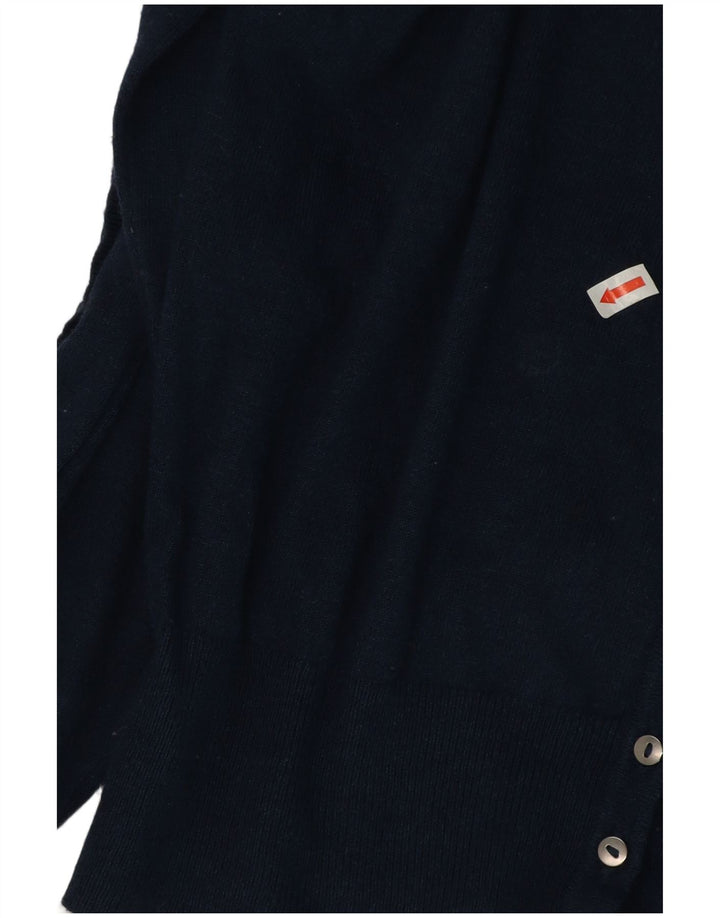 Sweter damski Marks & Spencer UK 12, średni granatowy, wiskoza