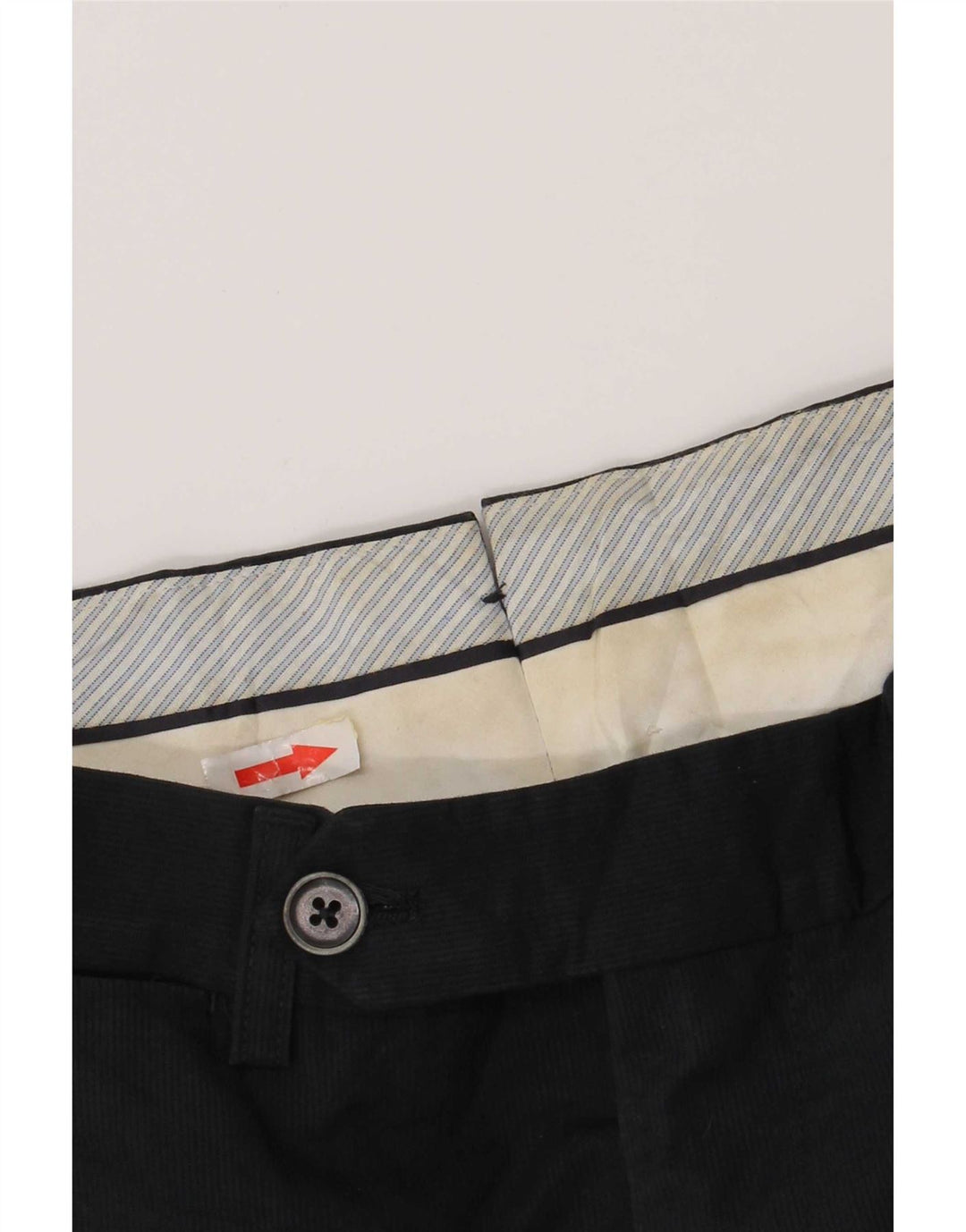 Męskie spodnie typu chino Regular Massimo Dutti, średnie W31 L29, granatowe, bawełniane