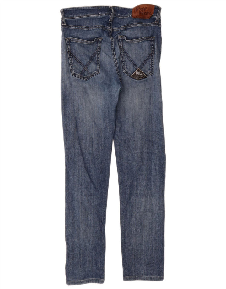 Roy Rogers Damskie jeansy slim W31 L29 niebieskie