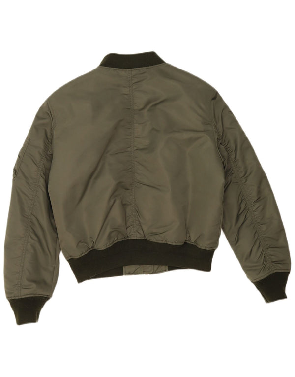 Damska kurtka lotnicza Superdry Oversize MA-1 UK 10, mała w kolorze khaki