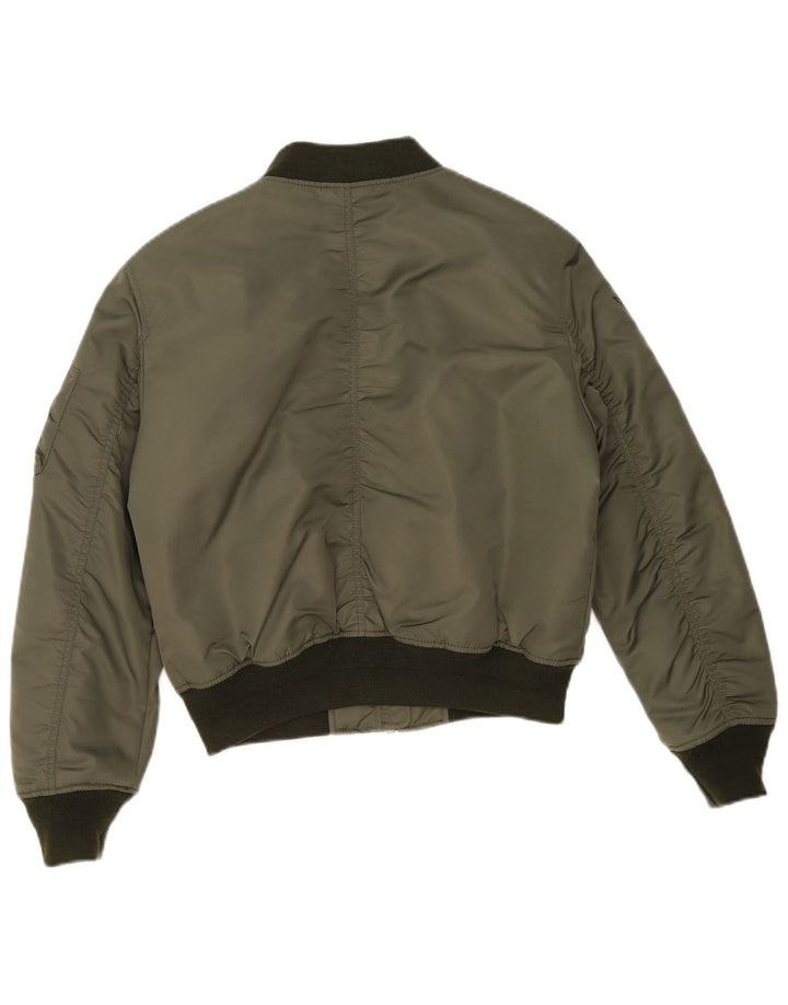 Damska kurtka lotnicza Superdry Oversize MA-1 UK 10, mała w kolorze khaki
