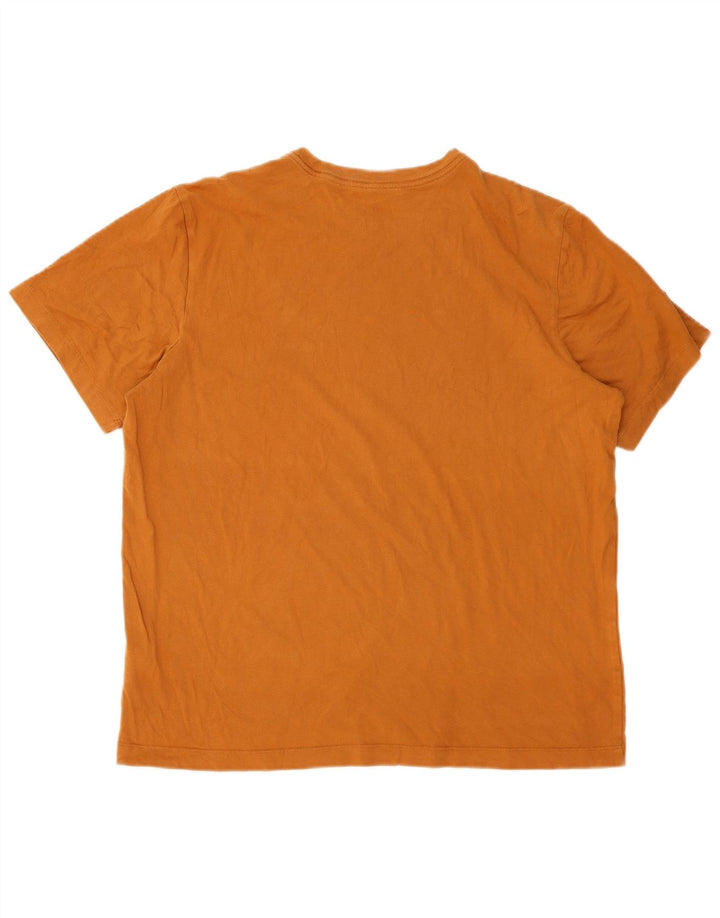 T-shirt męski Jordan, duży, brązowy, bawełniany
