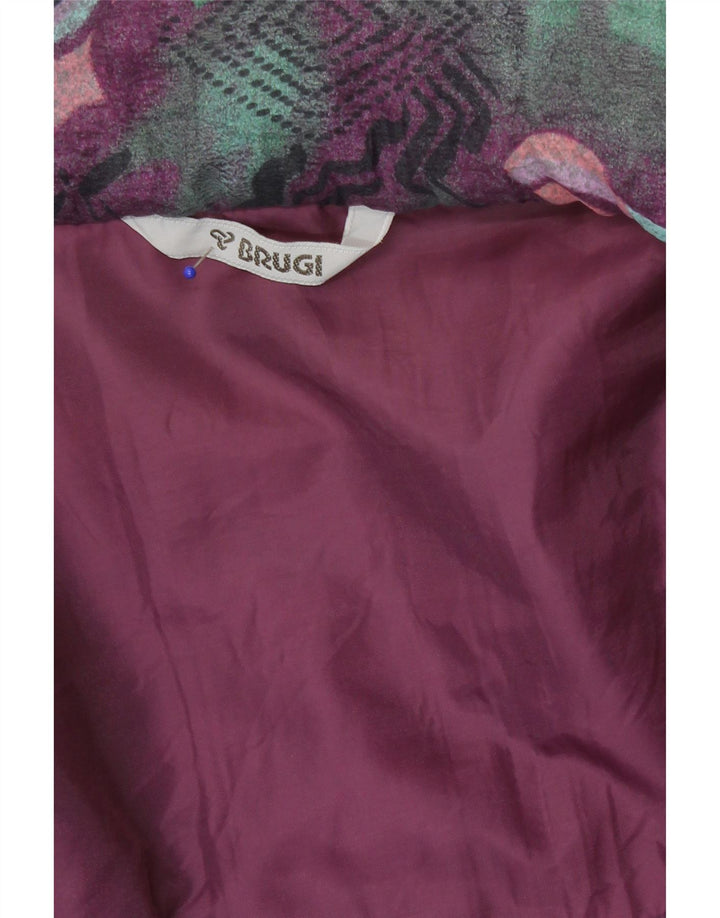 Męska kurtka wiatrówka Brugi z abstrakcyjnym wzorem UK 42 XL, wielokolorowa