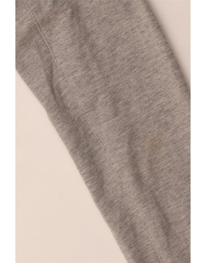 Damski sweter rozpinany ADIDAS z kapturem, UK 12/14, średni szary, blok kolorów