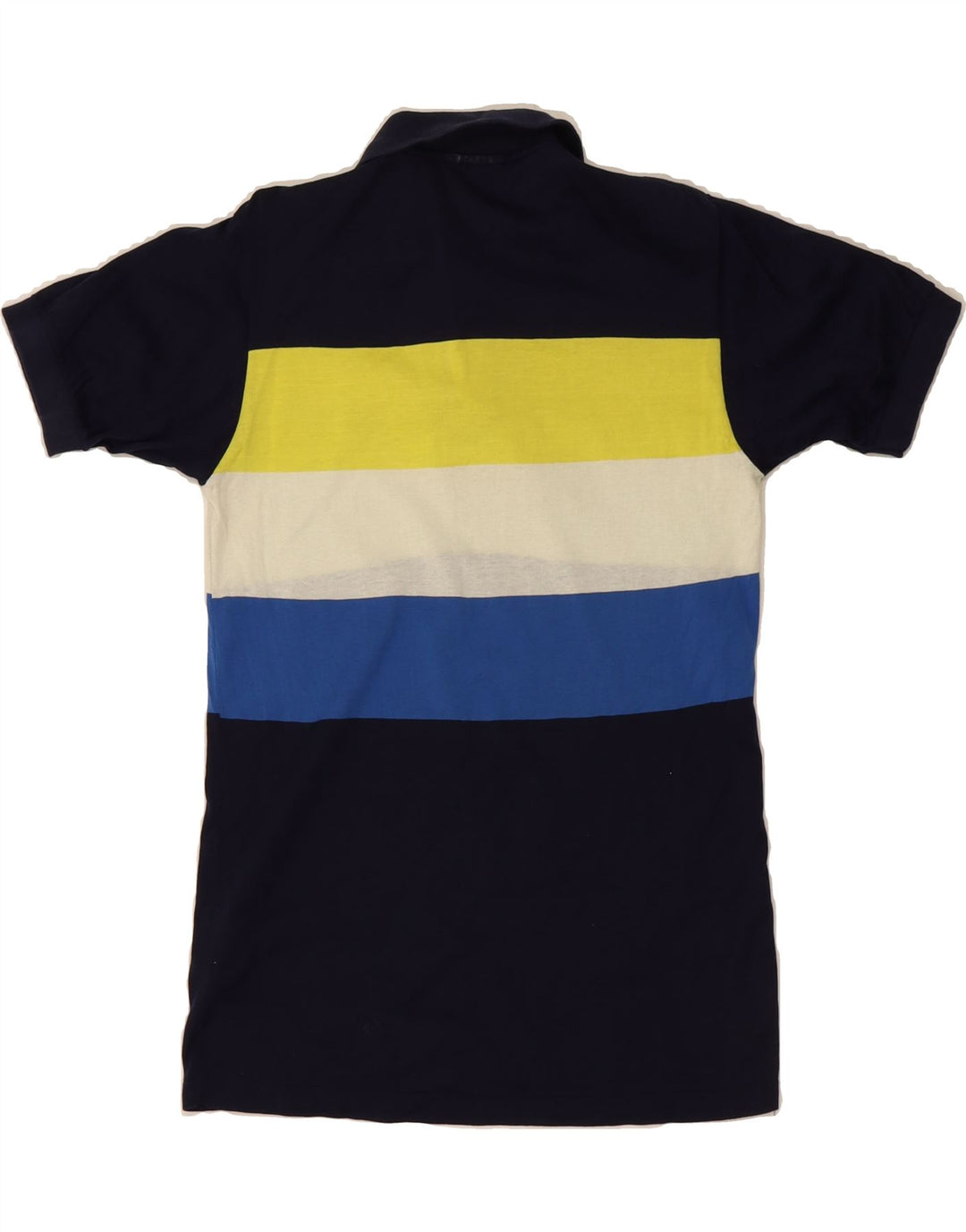 KAPPA Boys Polo Shirt 14-15 Years Medium Blue Striped Cotton Vintage Kappa and Second-Hand Kappa from Messina Hembry 