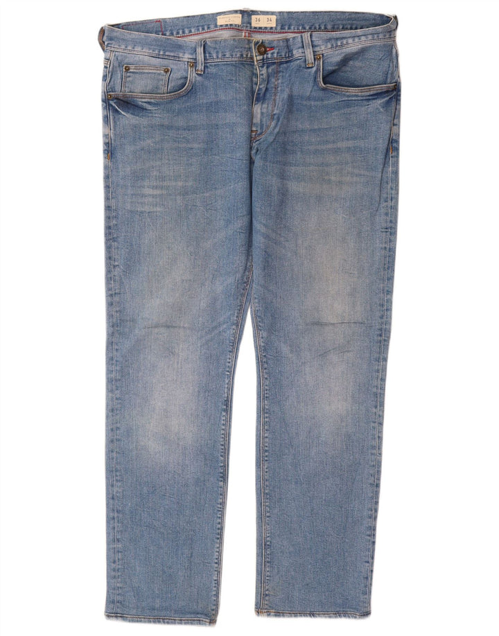 Męskie dżinsy Tommy Hilfiger Bleecker Slim W36 L30 Niebieska bawełna