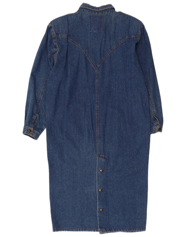Damska sukienka jeansowa w stylu vintage, UK 14, średni niebieski