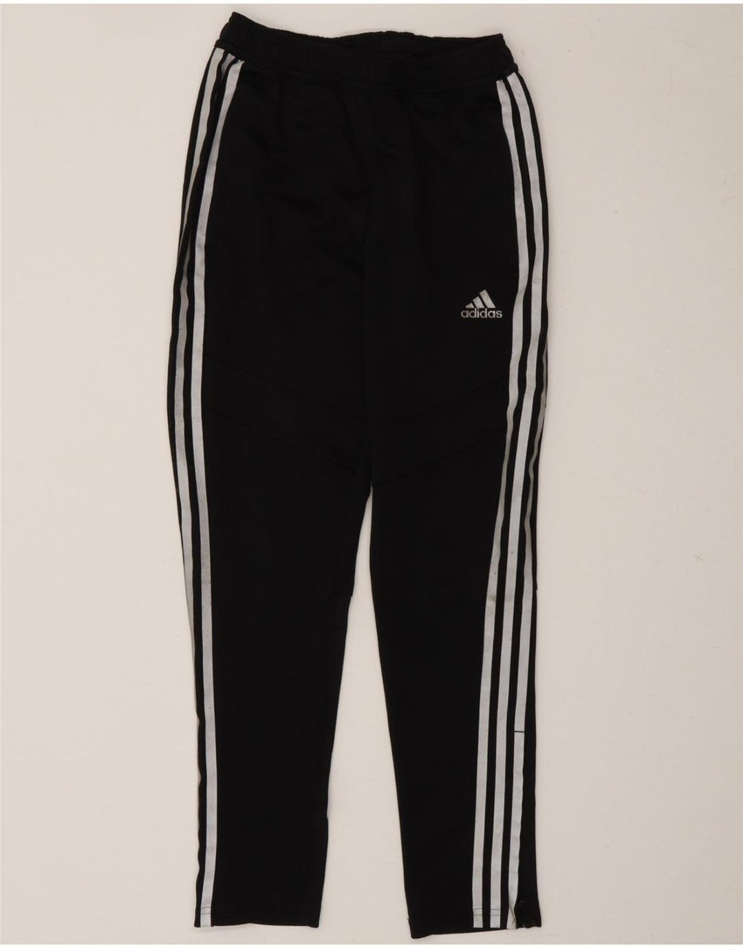 ADIDAS Boys Climacool Tracksuit Trousers 11-12 Years  Black Polyester Vintage Adidas and Second-Hand Adidas from Messina Hembry 
