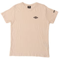 UMBRO Męski T-shirt Top Duży Biały Bawełniany
