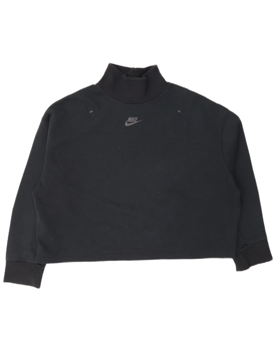 Damska bluza dresowa Nike Crop Oversize UK 10, mała, granatowa